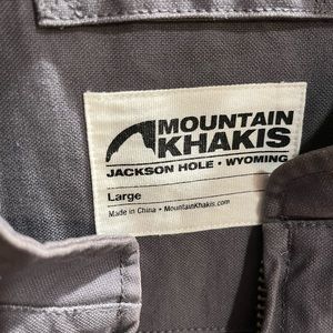 Mountain Khakis Canvas Vest